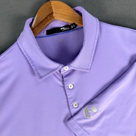 RLX Ralph Lauren Other - RLX Ralph Lauren Polo Shirt Mens XL Lavender Purple Ridgemoor Country Club Golf